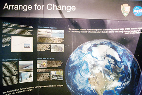 NPS/NASA Exhibit on Arrange for Change 